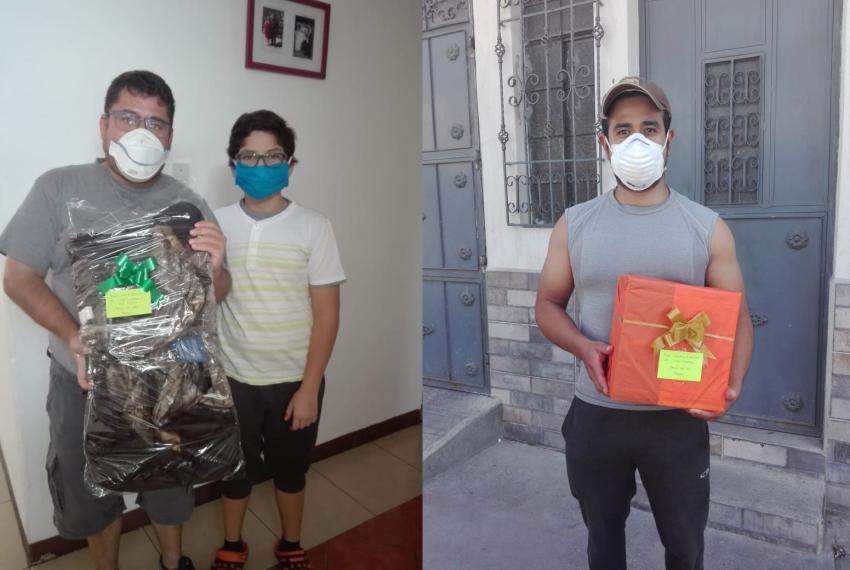 Ganadores del sorteo por el Día del Padre