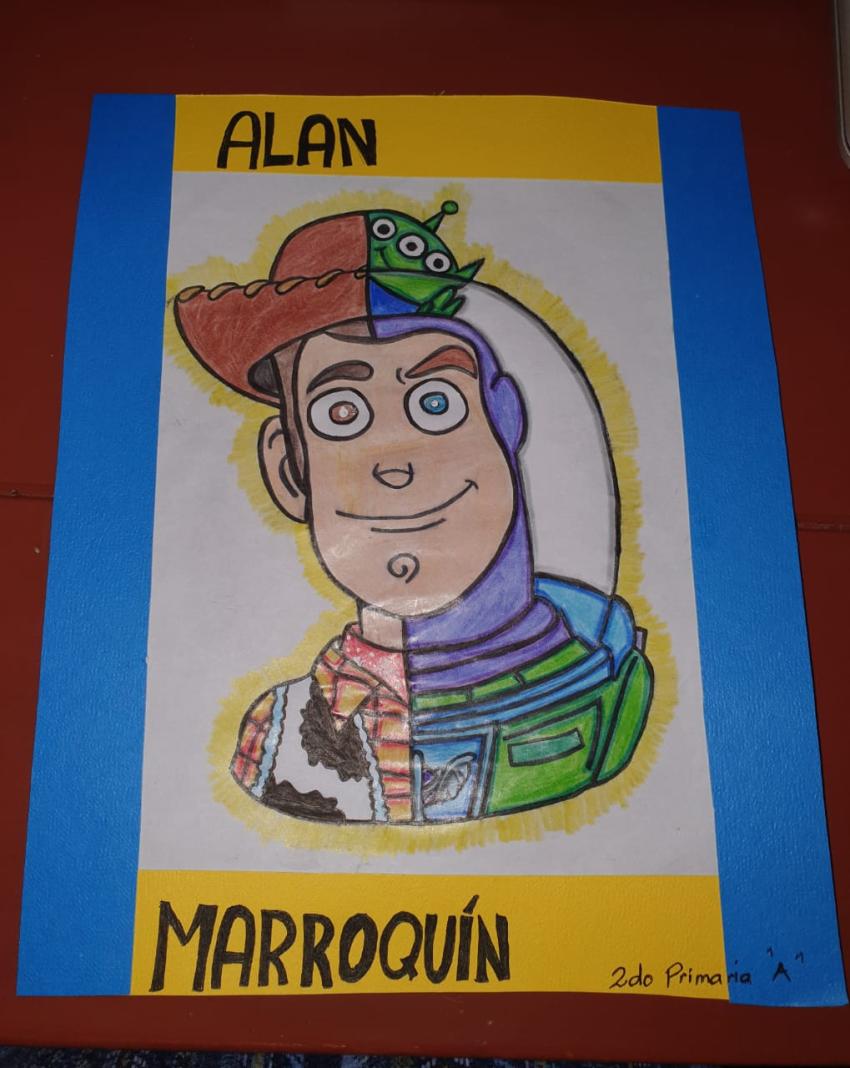 Expo de pinturas, Primaria
