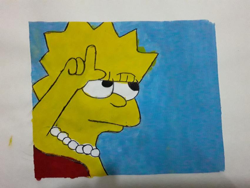 Expo de pinturas, Primaria