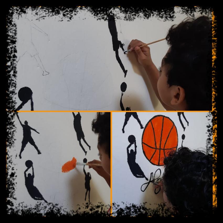 Expo de pinturas, Primaria