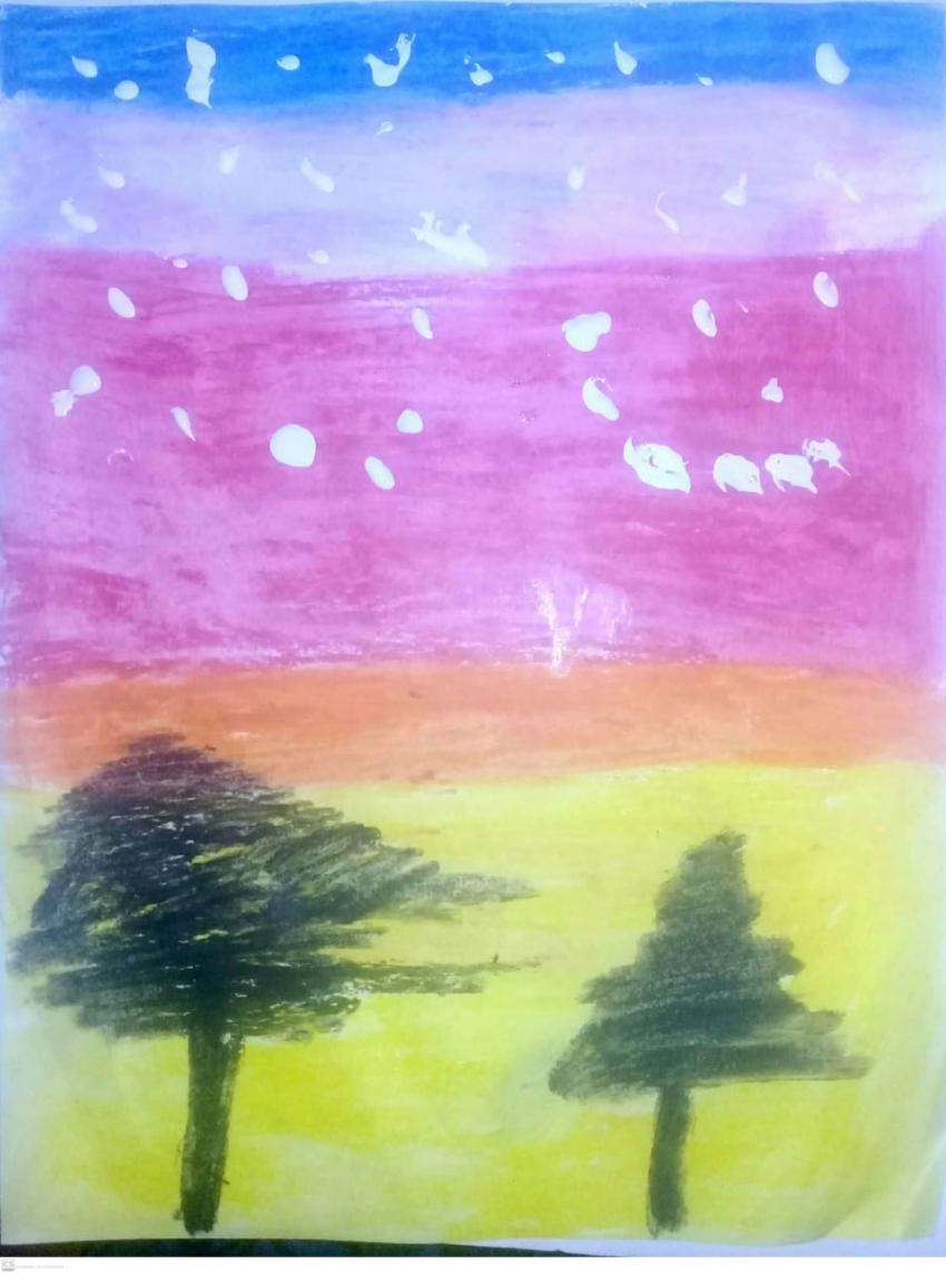 Expo de dibujo, Primaria