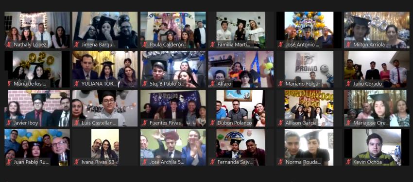 Acto virtual de despedida 5to.Bachillerato