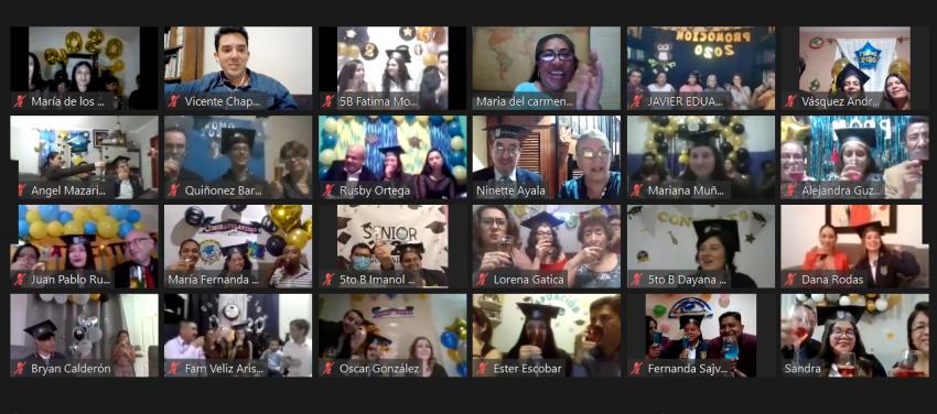 Acto virtual de despedida 5to.Bachillerato