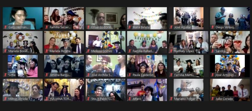Acto virtual de despedida 5to.Bachillerato