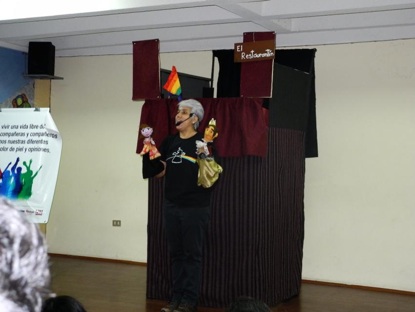 Cierre del Taller contra la violencia, La Cuerda
