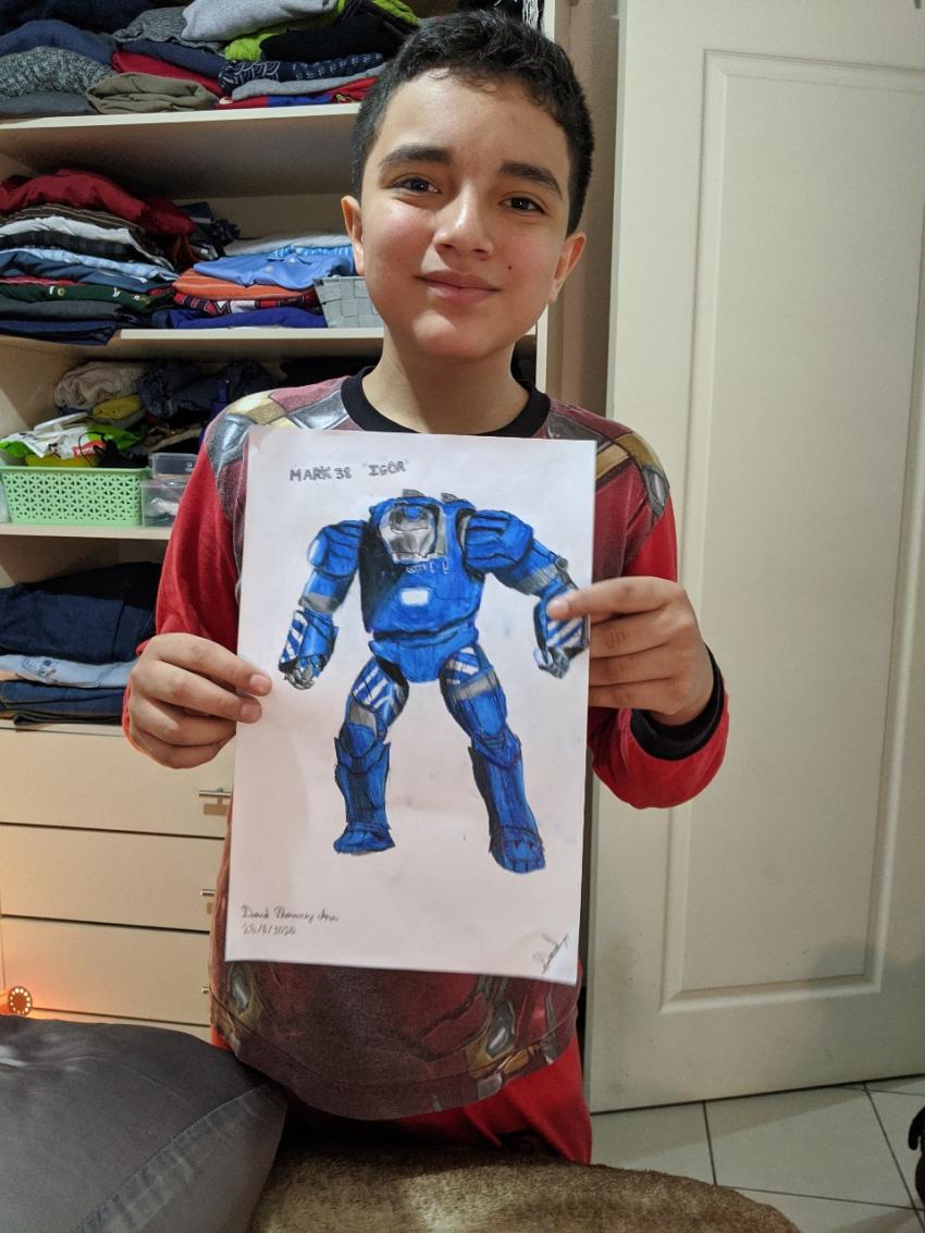 Expo de dibujo, Primaria
