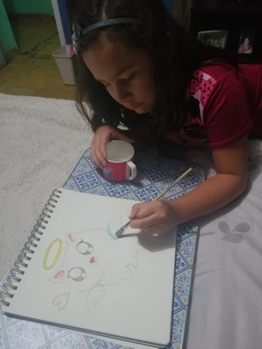 Expo de dibujo, Primaria