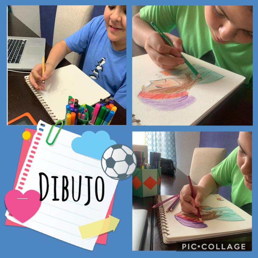 Expo de dibujo, Primaria