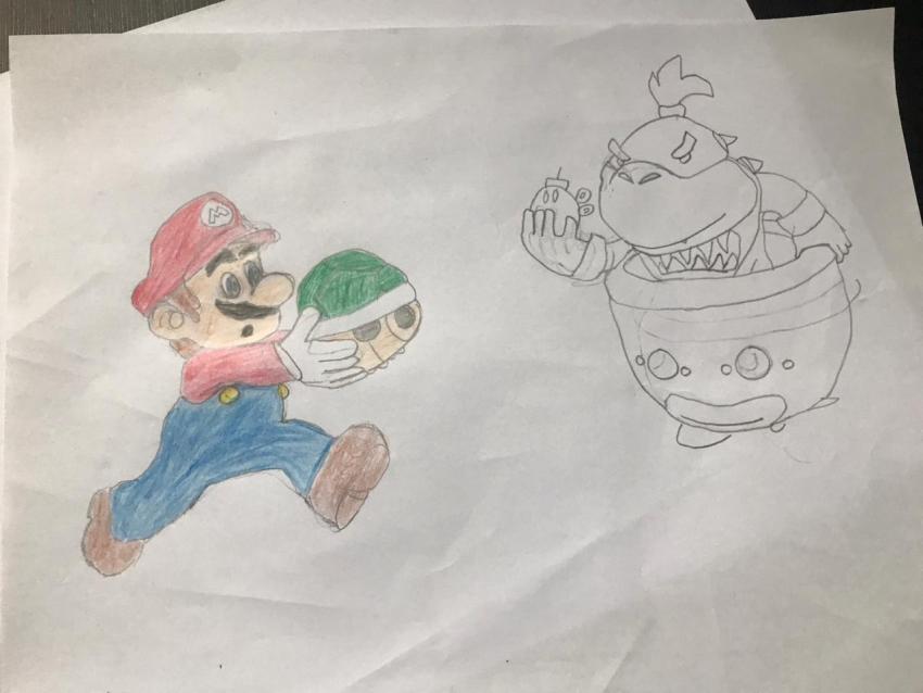 Expo de dibujo, Primaria