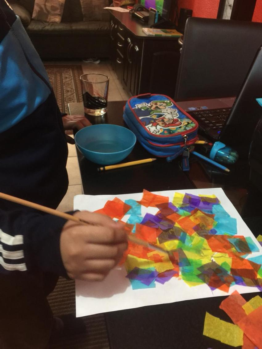 Expo de dibujo, Primaria