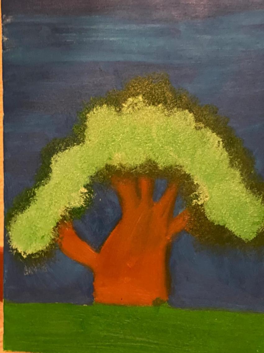 Expo de pinturas, Primaria