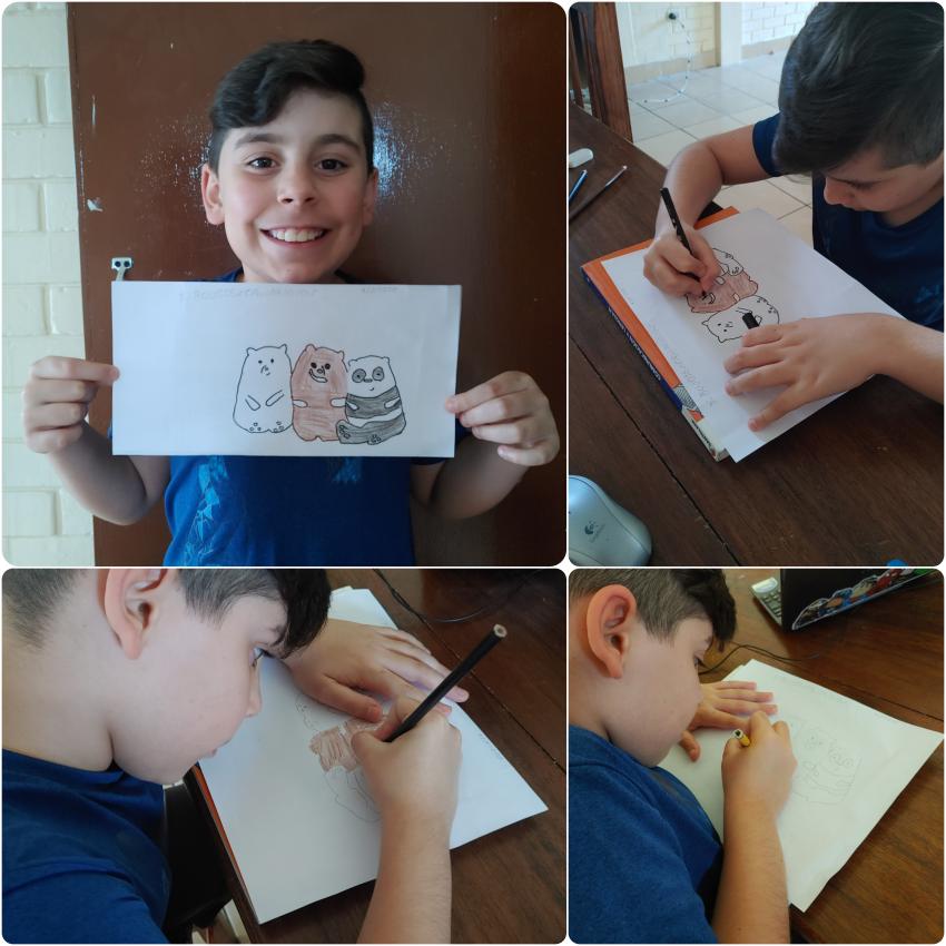 Expo de dibujo, Primaria