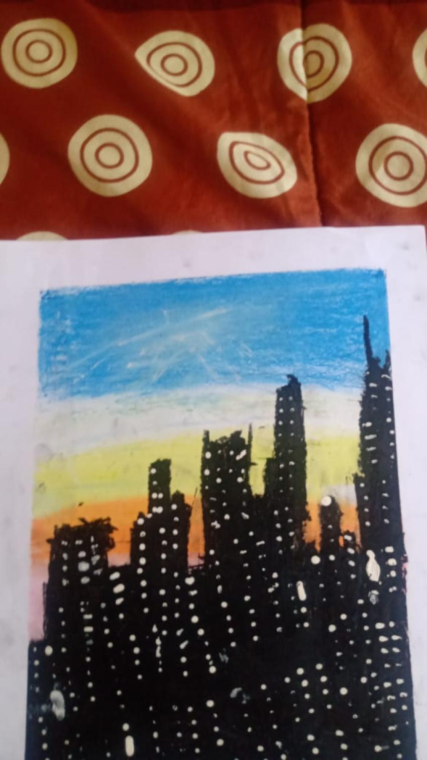 Expo de dibujo, Primaria