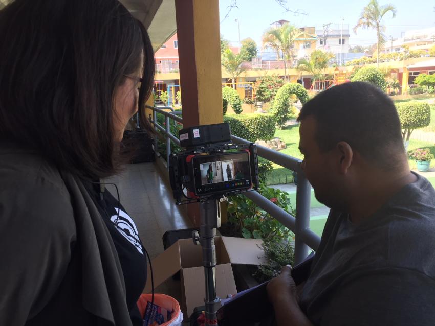 Filmación de ¨teaser¨/ director Rafa Tres/ Cinema502