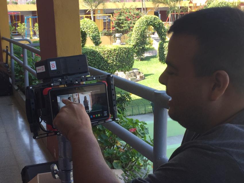 Filmación de ¨teaser¨/ director Rafa Tres/ Cinema502