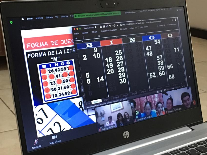 Bingo por el día de la Madre