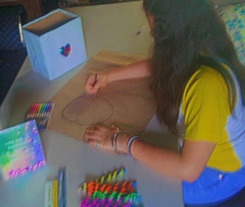 Expo de dibujo, Primaria