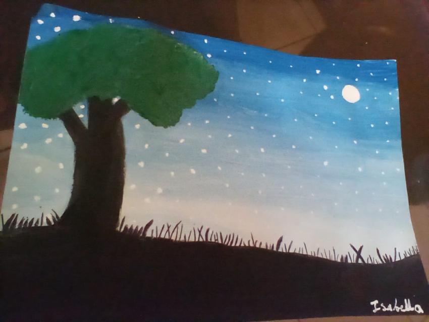 Expo de pinturas, Primaria