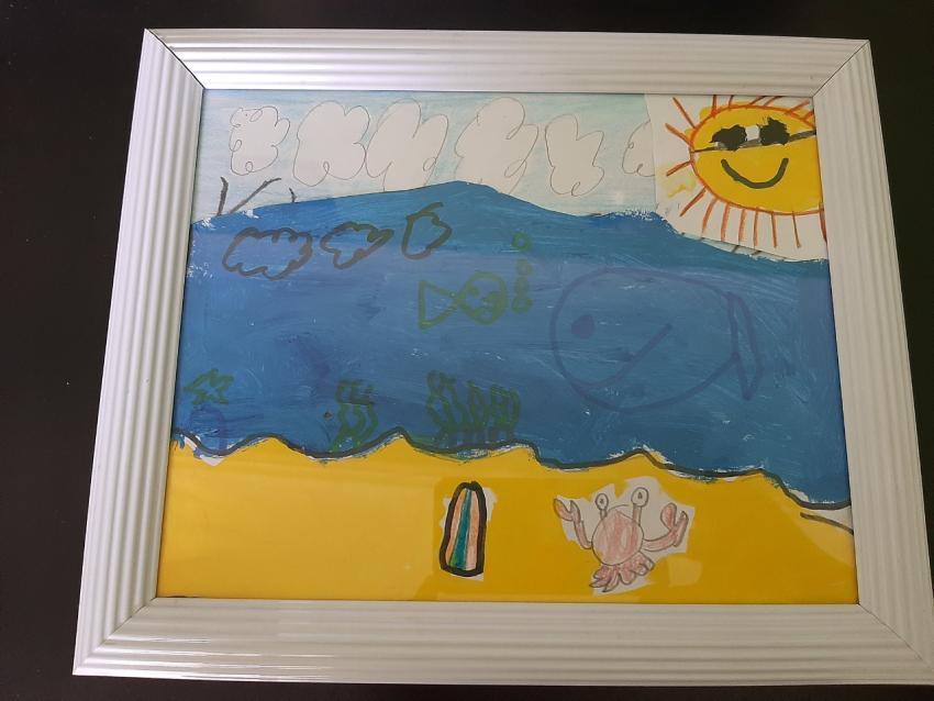 Expo de pinturas, Primaria