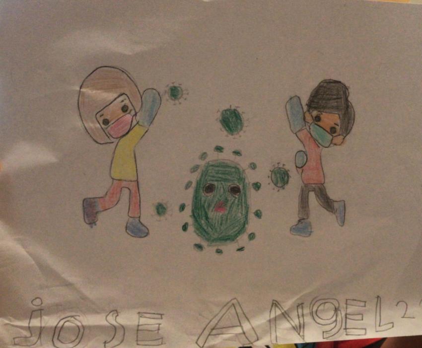 Expo de dibujo, Primaria