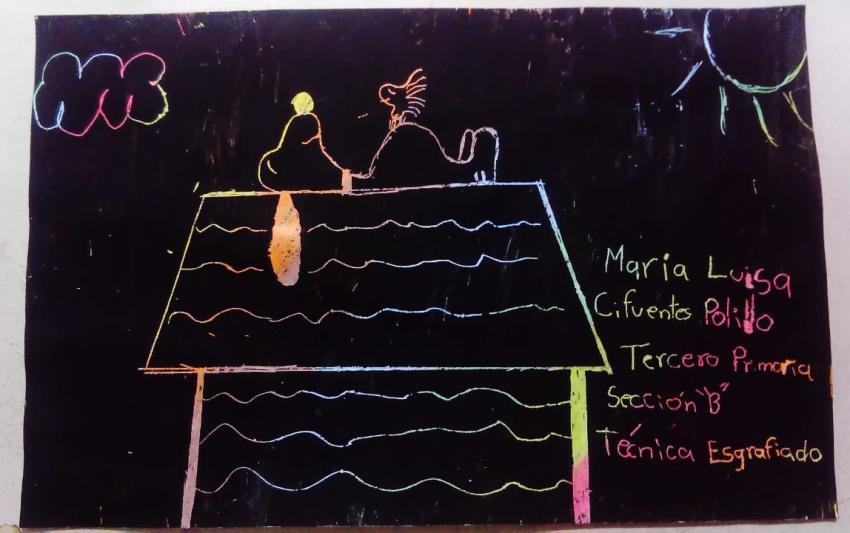 Expo de dibujo, Primaria