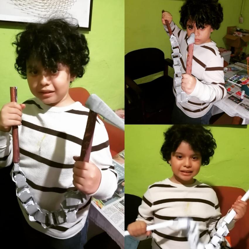 Expo de manualidades, Primaria