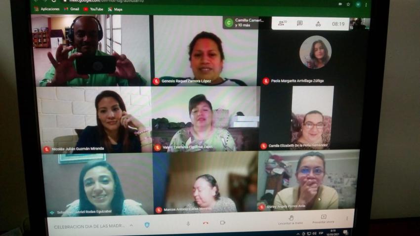 Celebración del día de la Madre, por grado