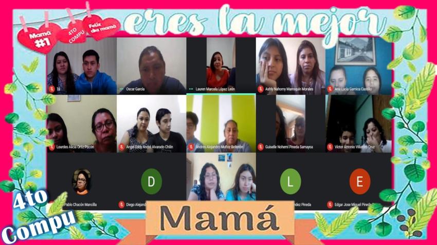 Celebración del día de la Madre, por grado