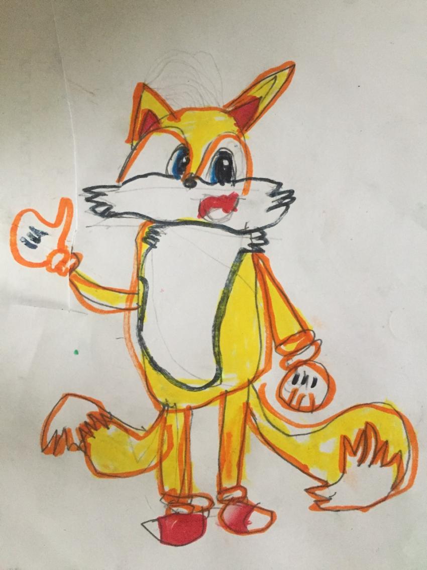 Expo de dibujo, Primaria