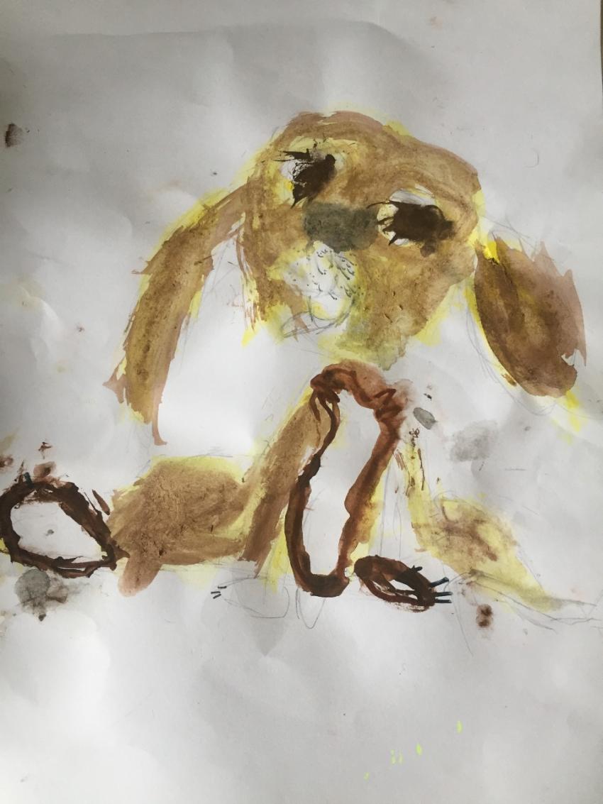 Expo de pinturas, Primaria
