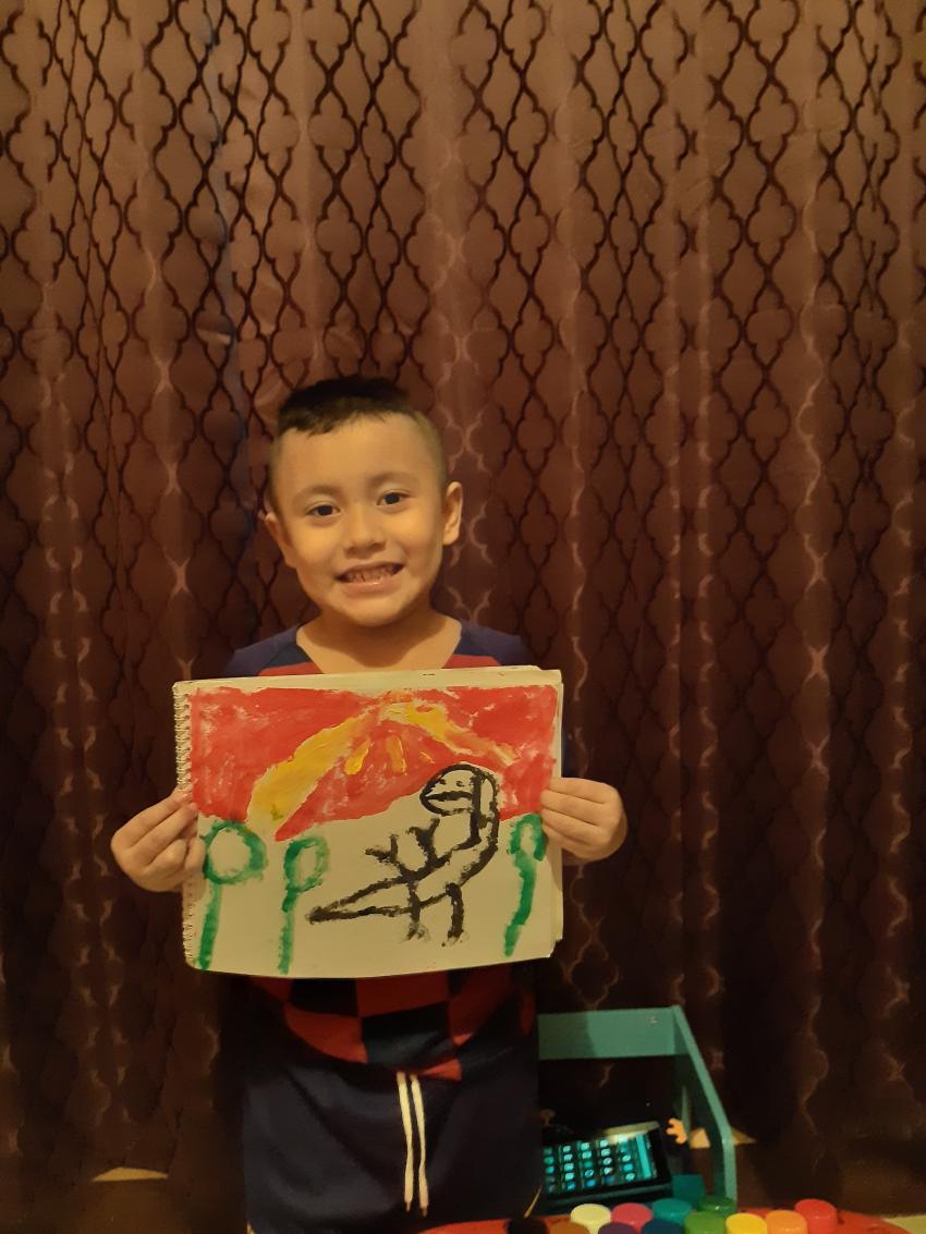 Expo de pinturas, Primaria