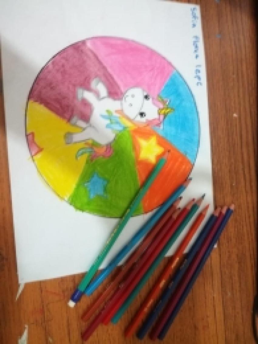 Expo de pinturas, Primaria