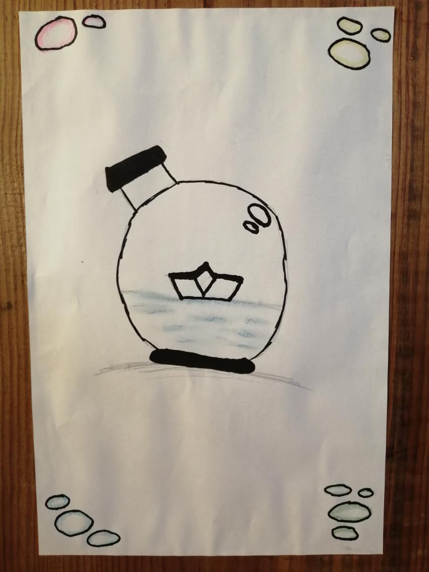 Expo de dibujo, Primaria