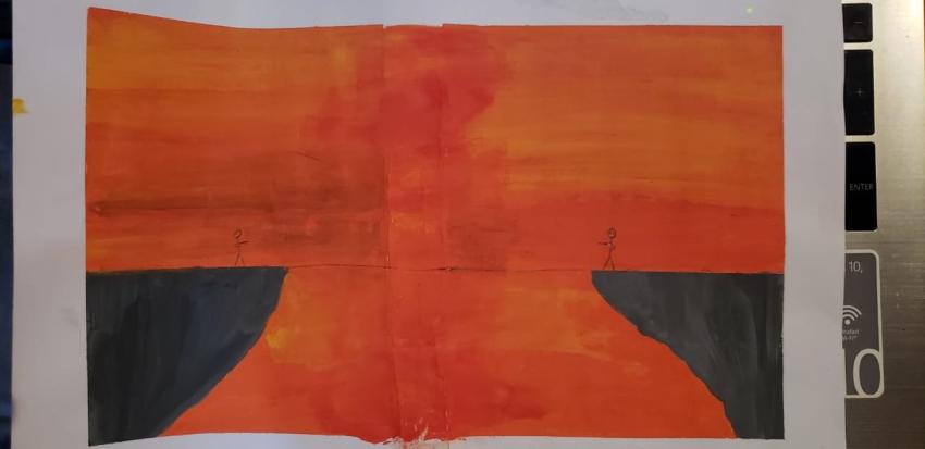Expo de pinturas, Primaria