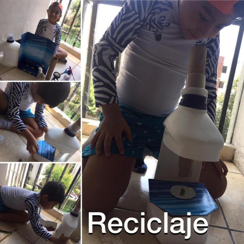 Expo de manualidades, Primaria