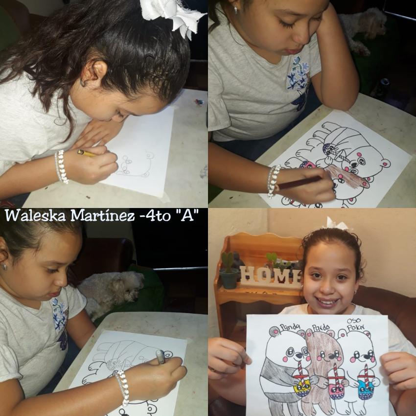 Expo de dibujo, Primaria