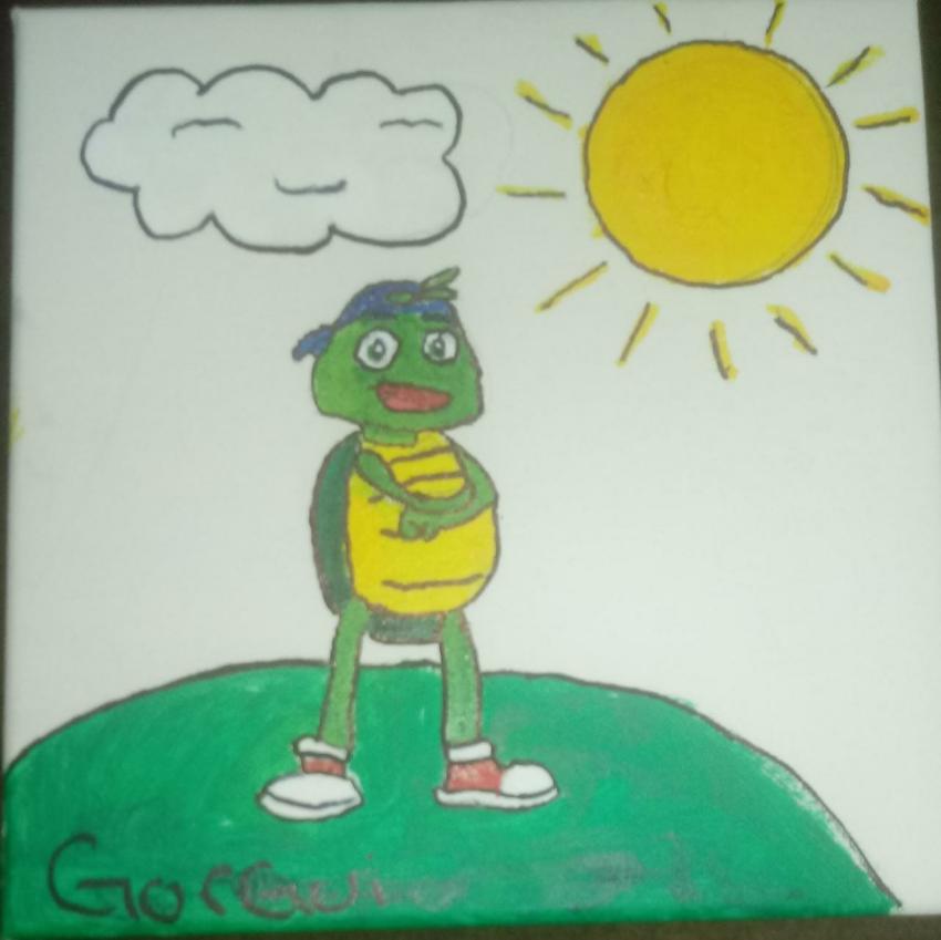 Expo de dibujo, Primaria
