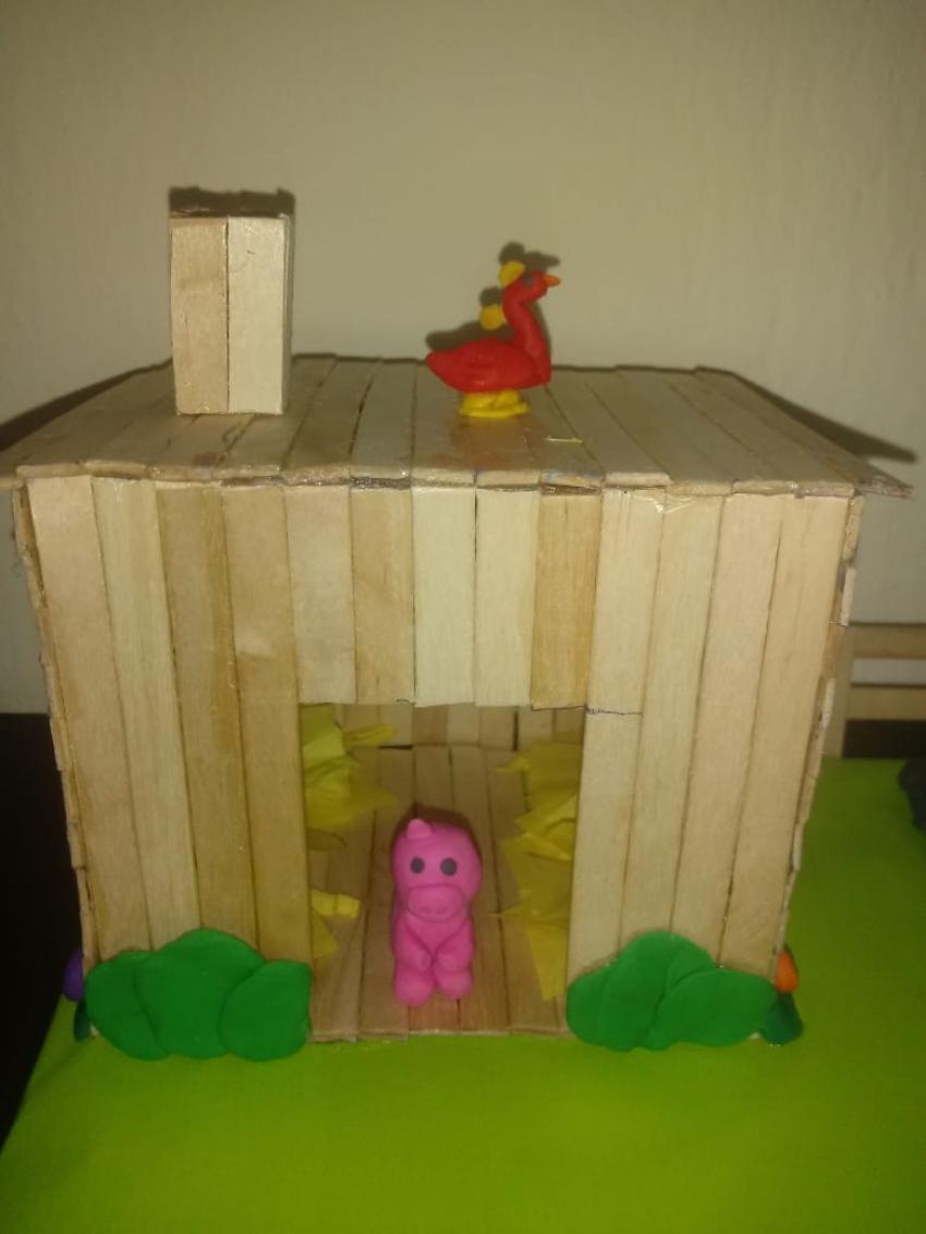 Expo de manualidades, Primaria